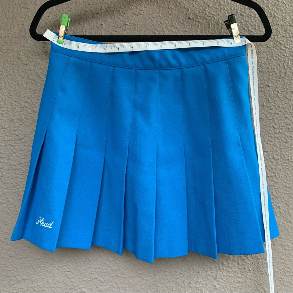 Vintage Cobalt Blue Head Sportswear Tennis Skirt